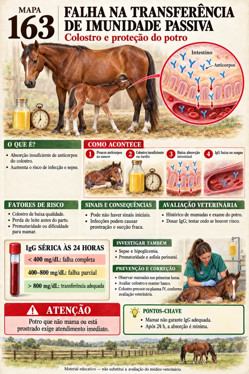 Mapa visual de Clínica Médica de Equinos